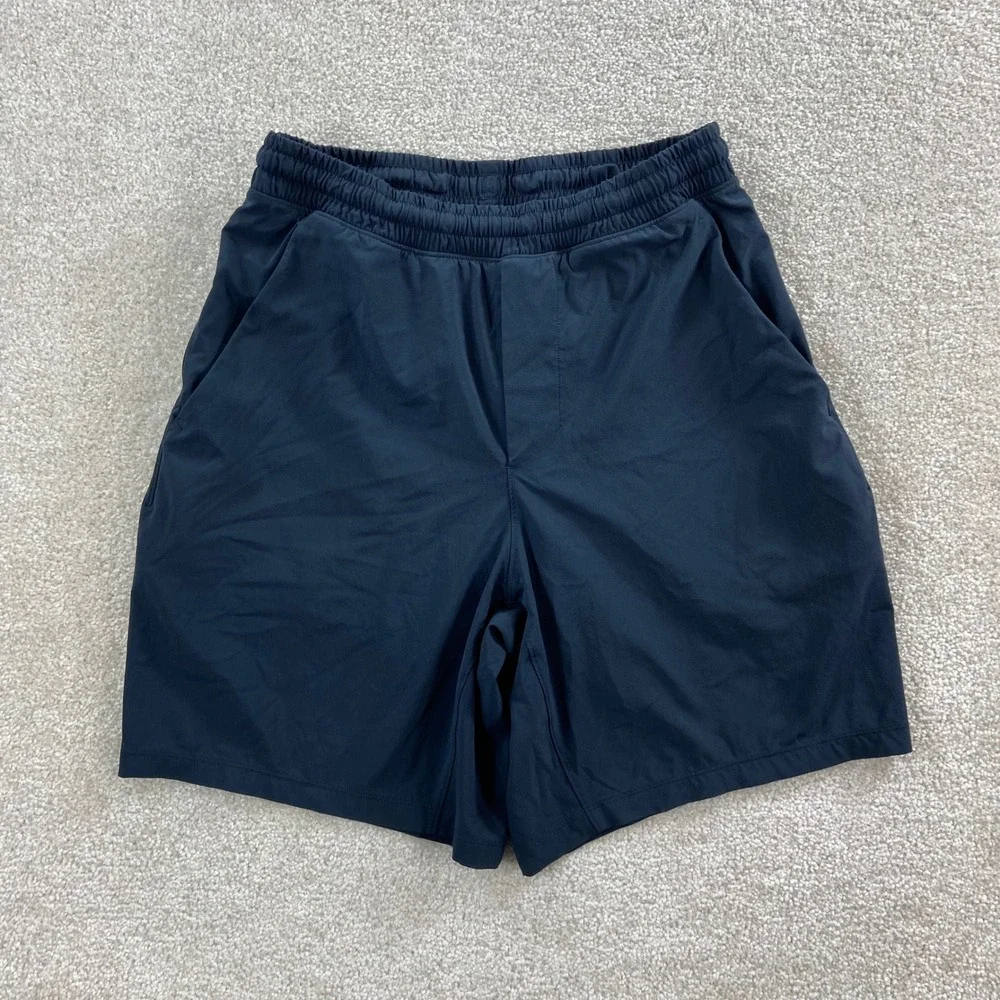 Lululemon Pace Breaker Shorts Mens S Black Lined Athletic Running